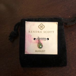 August Birthstone Charm